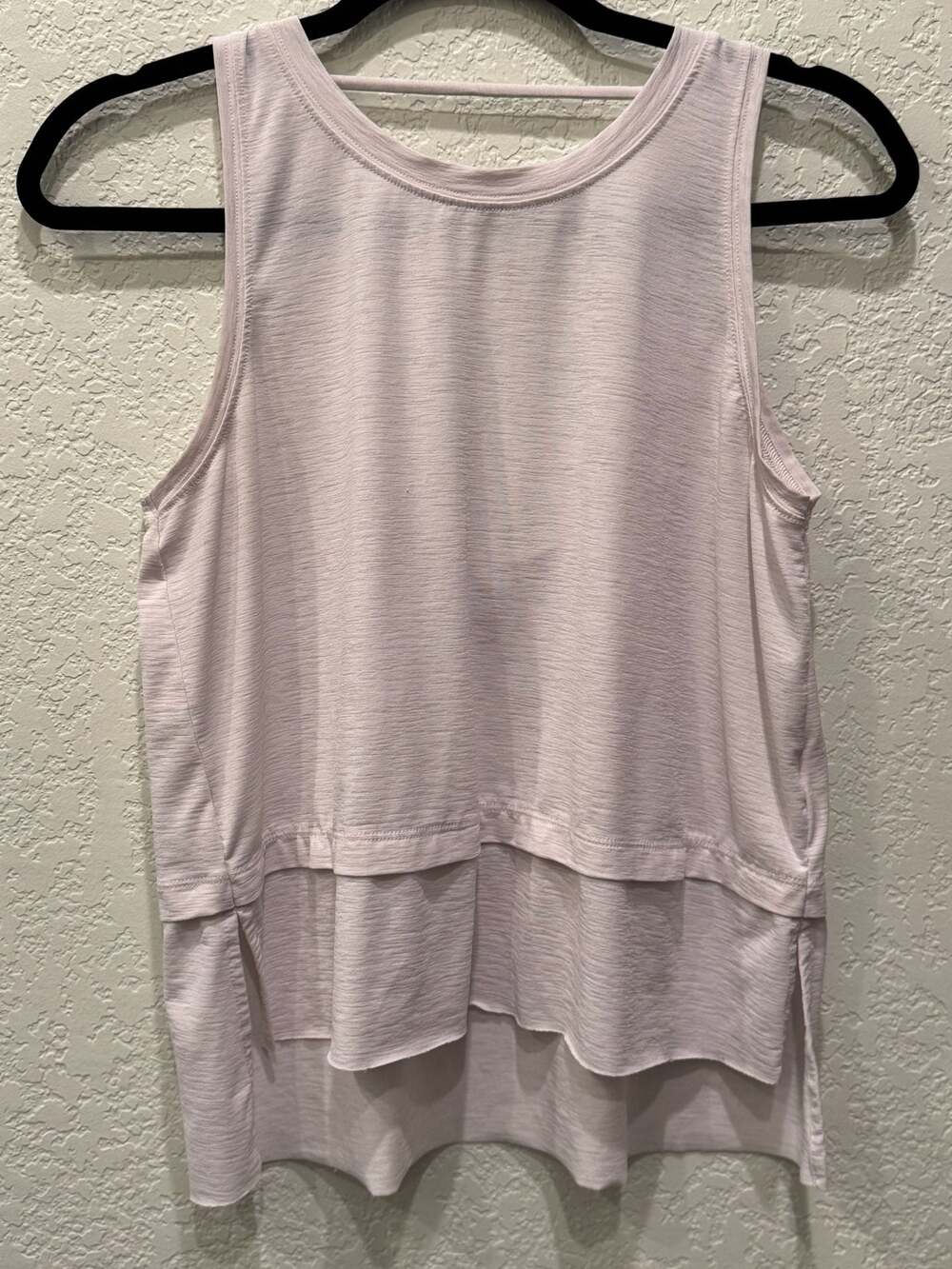 Calia Women's Layered Hem Athletic Tank Top Light Pink
Small